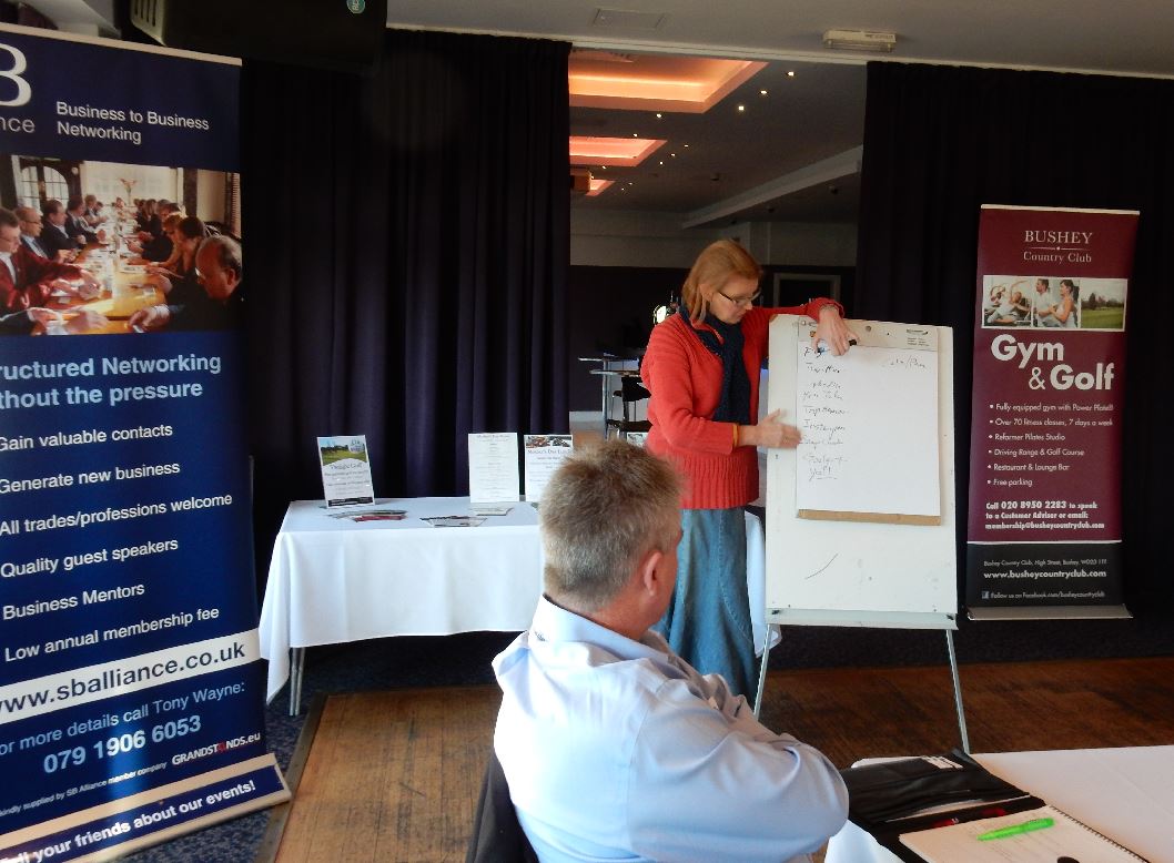 Diane Richardson guest speaker at Bushey CC 3-Mar-16
