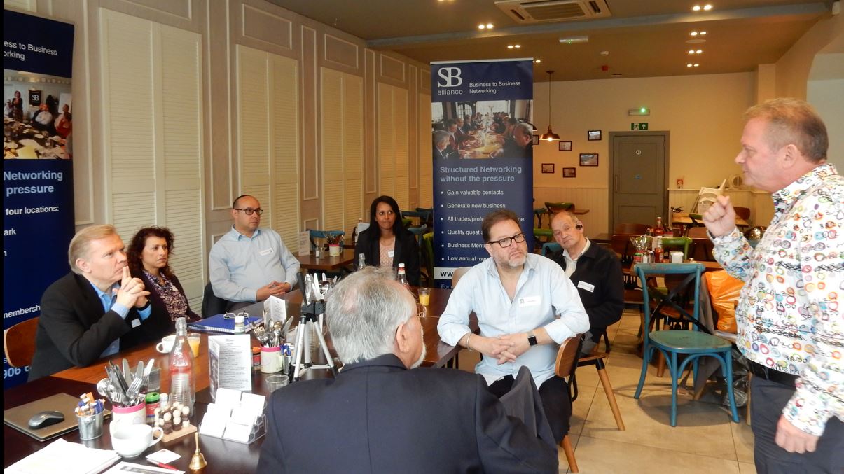 SB alliance_guest speaker_Steve Harris_ at Borehamwood_group_1st JUly